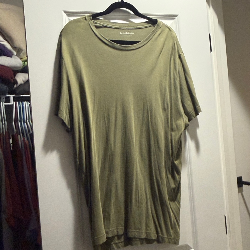 Brooklinen Sage Green Tee